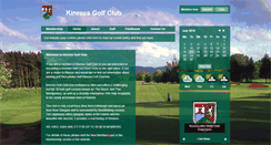 Desktop Screenshot of kinrossgolfclub.co.uk